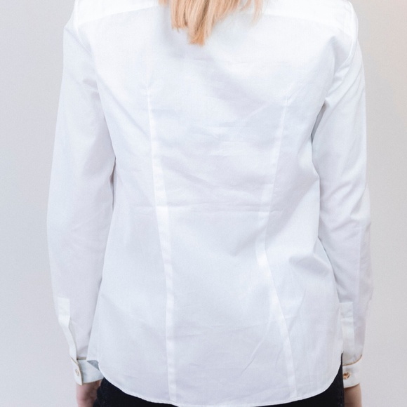 Burberry Slim Fit Long Sleeves Shirt Size S - Picture 7 of 9